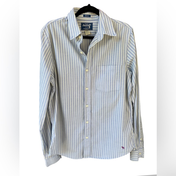 striped button down shirt Abercrombie - Picture 5 of 11